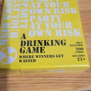 Wasted Wagerd Party Game | Drinking Game | Adult Night Game